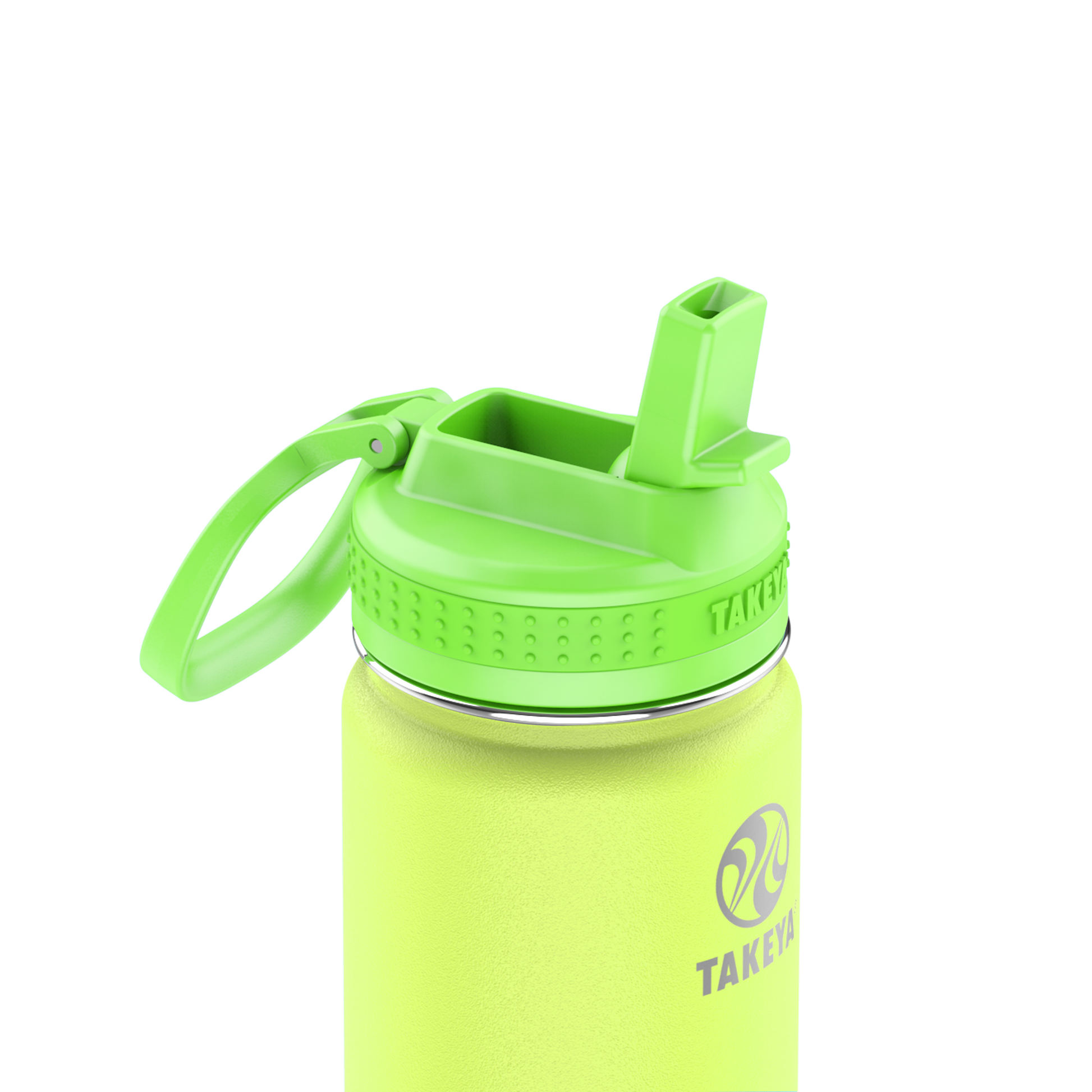 actives-kids-glow-in-the-dark-water-bottle-with-straw-lid-b9 51075-Actives-Kids-Straw-18-GID-LightningGreen-closeup.png
