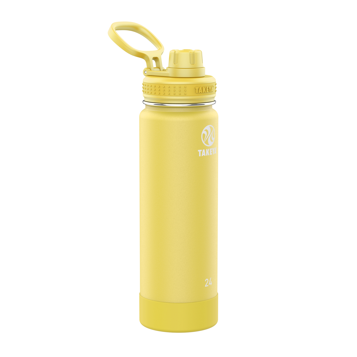 actives-water-bottle-with-spout-lid-j2 51187-Actives-Spout-24-Canary-angle.png