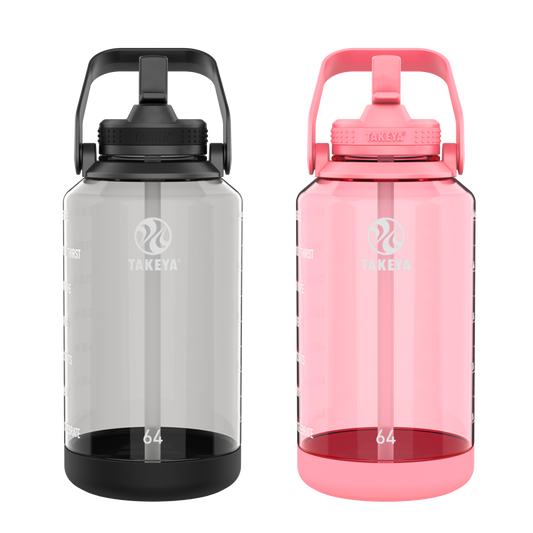 tritan-motivational-bottle-bundle-with-straw-lid-2-pack-r6 Motivational1-Black_1Pink.png
